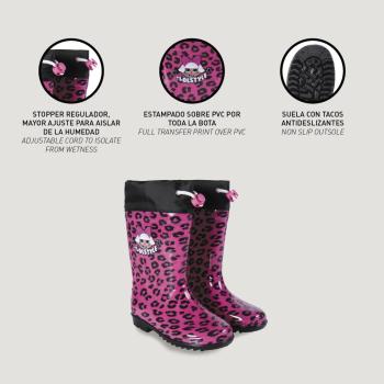 LOL Surprise Gummistiefel Regenstiefel Leo Muster