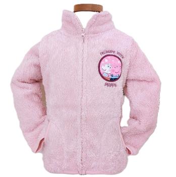 Peppa Pig Fleecejacke Teddyjacke Jacke Plüsch Gr. 98/104 Rosa