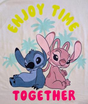 Preview: Damen Disney Lilo und Stitch Schlafanzug Pyjama Shorty Gr. XL NEU