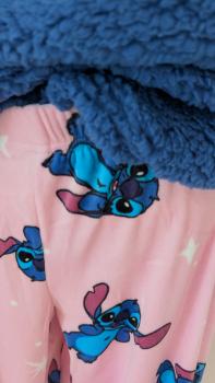 Preview: Disney Lilo und Stitch Damen Jogginganzug Hausanzug Schlafanzug XL