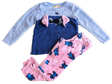 Preview: Disney Lilo und Stitch Damen Jogginganzug Hausanzug Schlafanzug XL