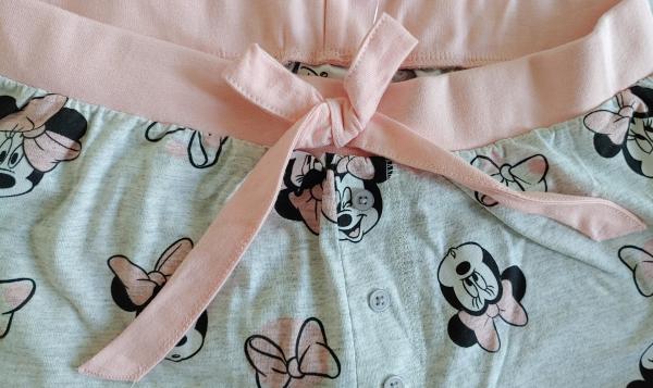 Disney Minnie Mouse Damen Schlafanzug Pyjamahose Jogginghose