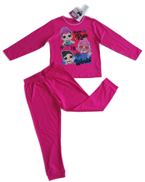 LOL Surprise Mädchen Schlafanzug Pyjama Pink