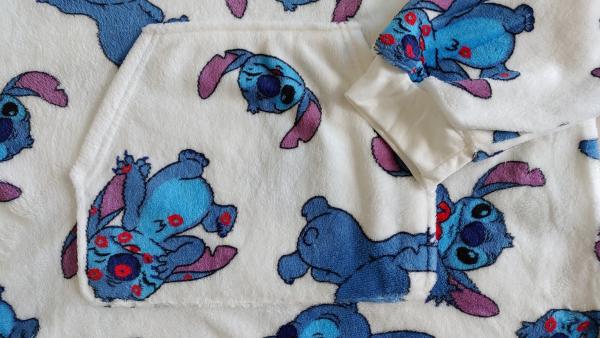 Disney Lilo und Stitch Kuschel Pullover Sweatshirt Hoodie Gr. 146 / 152 NEU