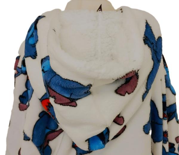 Disney Lilo und Stitch Kuschel Pullover Sweatshirt Hoodie Gr. 146 / 152 NEU