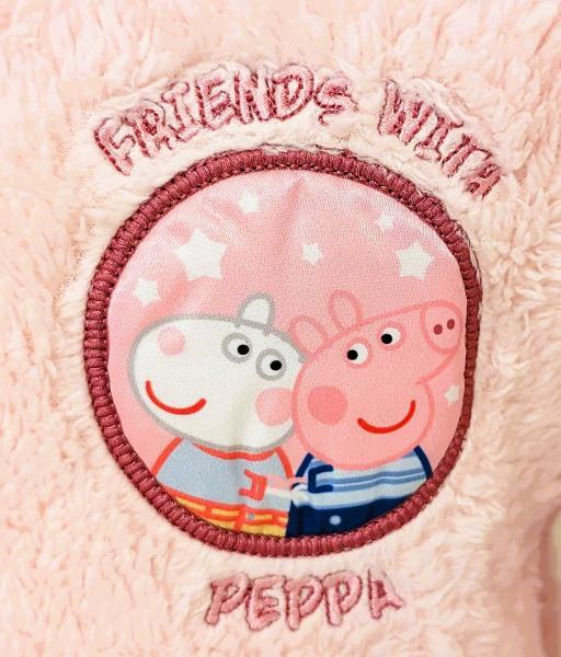 Peppa Pig Fleecejacke Teddyjacke Jacke Plüsch Gr. 98/104 Rosa