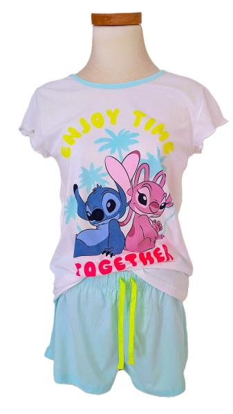 Damen Disney Lilo und Stitch Schlafanzug Pyjama Shorty Gr. XL NEU