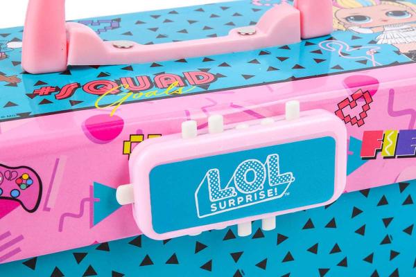 LOL Surprise Schmuckkasten Zahlenschloss Puppen Mäppchen Stifte Box Dose pink