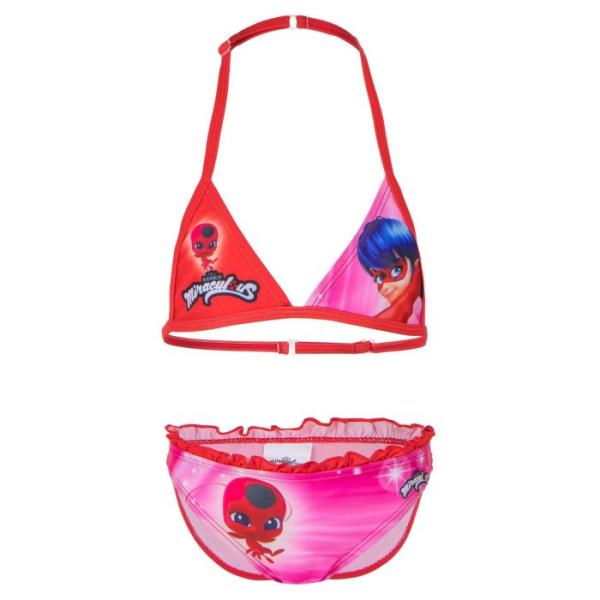 Ladybug Miraculous Mädchen Bikini Gr. 116 128 140 152 164 NEU